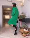 Жіноча сукня з високою горловиною із ангори колір зелений р.42/44 447917 447917 фото 2