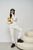Жіночий теплий спортивний костюм колір білий р.2XL 443443 443443 фото