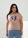 Жіноча футболка INTENSE колір бежевий р.42/46 433039 433039 фото 1