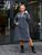 Жіноча сукня вільного крою колір графіт р.48/50 445090 445090 фото
