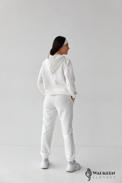 Жіночий спортивний костюм колір білий р.XS 408329 408329 фото