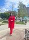 Жіночий костюм трійка червоного кольору р.46/48 433916 291546 фото 8