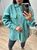 Женская куртка барашек цвет бирюза р.48/52 441723 441723 фото