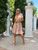 Жіноча сукня із шовкового софту колір персик р.42/44 455566 455566 фото