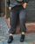 Жіночі штани карго колір чорний р.48/50 440291 440291 фото