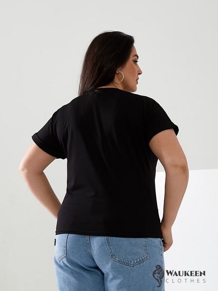 Жіноча футболка INTENSE колір чорний 433032 433032 фото