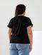Жіноча футболка HIP-HOP колір чорний р.48/50 433162 433167 фото 2