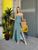 Жіноча сукня із софту міді колір ментоловий р.42/44 454850 454850 фото