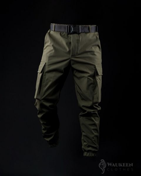 Чоловічі утеплені штани Bayraktar колір хакі р.S 445051 445051 фото