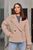 Женское пальто из кашемира цвет бежевый р.42/44 450404 450404 фото