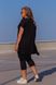 Жіночий костюм лосини та туніка колір чорний р.62/64 431723 431723 фото 5