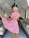 Жіноча сукня із шовкового софту колір рожевий р.42/44 455565 455565 фото 4