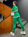 Жіночий костюм-двійка колір зелений р.50/52 454474 454474 фото 5