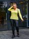 Жіночий светр-поло з ангори колір жовтий р.56/58 445778 445778 фото 5