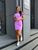 Жіноча сукня міні колір лаванда р.42/44 455146 455146 фото
