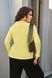 Жіночий светр-поло жовтого кольору р.48/50 408290 408290 фото 1