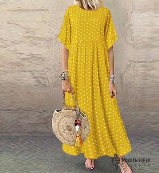 Жіноча сукня із софту міді колір гірчиця р.54/56 456078 456078 фото