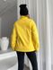 Жіноча тепла куртка колір жовтий р.L 450294 450294 фото 4