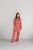 Женский пижамный костюм тройка цвет красный р.L 449779 449779 фото
