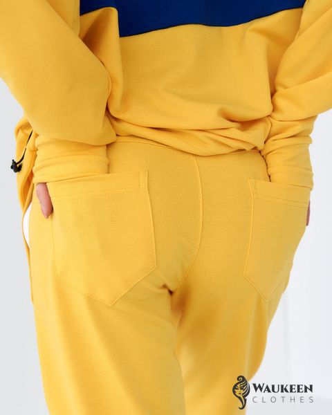 Спортивний костюм унісекс Україна штани жовті р.S 444388 444388 фото