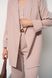 Жіночий мусліновий костюм-трійка колір капучино р.S 459104 459104 фото 8