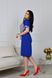 Жіноча сукня прямого фасону колір індіго р.56/58 432857 432857 фото 3