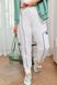 Жіночі штани джогери колір білий р.46/48 450168 450168 фото 1