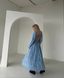 Жіноча сукня із софту колір блакитний р.46/48 451279 451279 фото 4