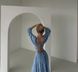 Жіноча сукня із софту колір блакитний р.46/48 451279 451279 фото 1