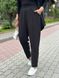 Жіночі класичні штани колір чорний р.50/52 453817 453817 фото 1