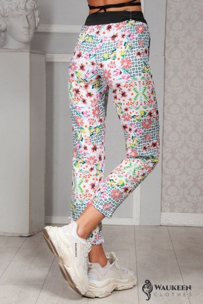 Жіночі брюки укорочені кольорові р.М 314864 314864 фото