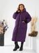 Жіноча тепла зимова куртка фіолетового кольору р.50/52 443884 377577 фото 6