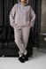 Жіночий теплий костюм із флісу колір бетон р.S 448974 448974 фото 6