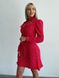 Жіноча сукня із софту колір червоний р.46/48 452355 452355 фото 2