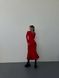 Жіноча сукня міді колір червоний р.42/44 448300 448300 фото 4