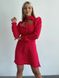 Жіноча сукня із софту колір червоний р.46/48 452355 452355 фото 6