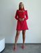 Жіноча сукня із софту колір червоний р.46/48 452355 452355 фото 1