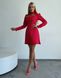 Жіноча сукня із софту колір червоний р.46/48 452355 452355 фото 4