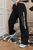 Женские брюки карго цвет черный р.54/56 450523 450523 фото