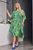 Женское платье из софта цвет салатовый-электрик р.50/52 453420 453420 фото