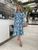 Жіноча сукня з поясом колір синій р.42/44 449265 449265 фото