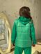 Женский спортивный костюм тройка с жилеткой зеленого цвета р.42/44 406328 406328 фото 2