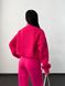 Жіночий теплий спортивний костюм колір малиновий р.46/48 445994 445994 фото 5