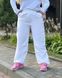 Жіночі брюки карго колір білий р.50/52 440161 440161 фото 4