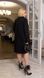 Жіноча сукня вільного крою колір чорний р.48/50 450346 450346 фото 3