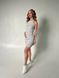 Жіноча сукня в полоску колір білий р.універсальний 455899 455899 фото 3