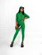 Жіночий костюм лосини та кофта колір зелений р.42/44 449991 449991 фото 6