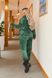 Жіночий спортивний костюм зеленого кольору р.48/50 377882 377882 фото 1