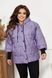 Жіноча куртка колір фіолетовий р.52/54 435480 435480 фото 1