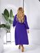 Жіноча сукня міді із креп-дайвінгу колір фіолет р.48/50 453744 453744 фото 5